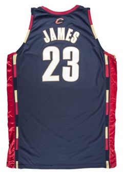 2006-07 Lebron James Game Worn Cleveland Cavaliers Jersey